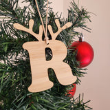 Reindeer Antler Alphabet Letter